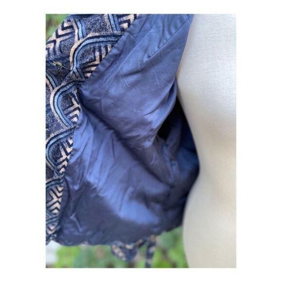 Vintage 70s Holt Renfrew Cotton Velvet Short Coat Fall Jacket - Picture 11 of 15